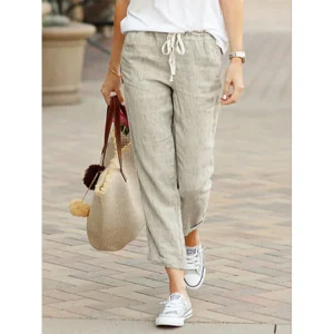 autumn-cotton-womens-pants-y2k-black-drawstring-elastic-waist-casual-pants-female-loose-fashion-elegant-ladies-bottom