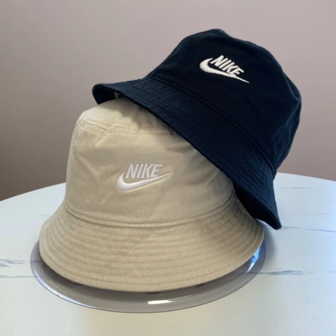 Nike Embroidered Futura Logo Fisherman’s Hat for Men and Women  Couple’s Style