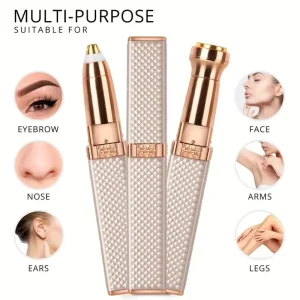 1pc-rechargeable-2-in-1-eyebrow-razor-and-hair-shaver-with-led-light-painlessly-remove-peach-fuzz-facial-hair-eyebrows-lips-2