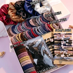 1085pcs-dark-hair-accessories-for-woman-set-seamless-ponytail-holders-variety-hair-scrunchies-hairbands-scrunchy-hair-ties