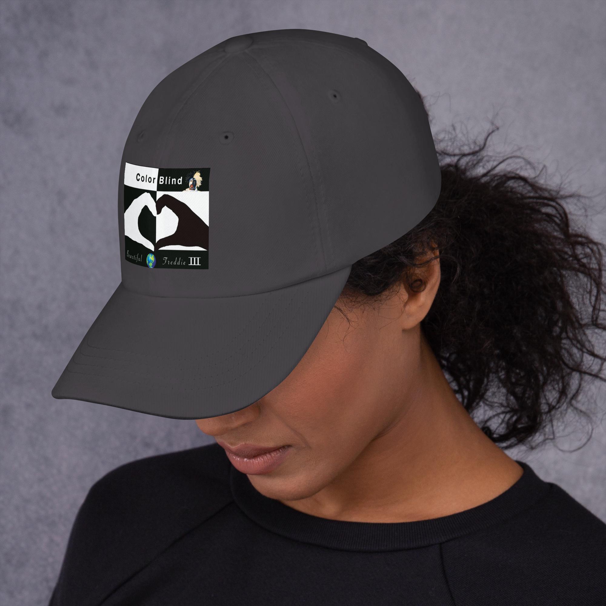classic dad hat dark grey left side 6827b05945609