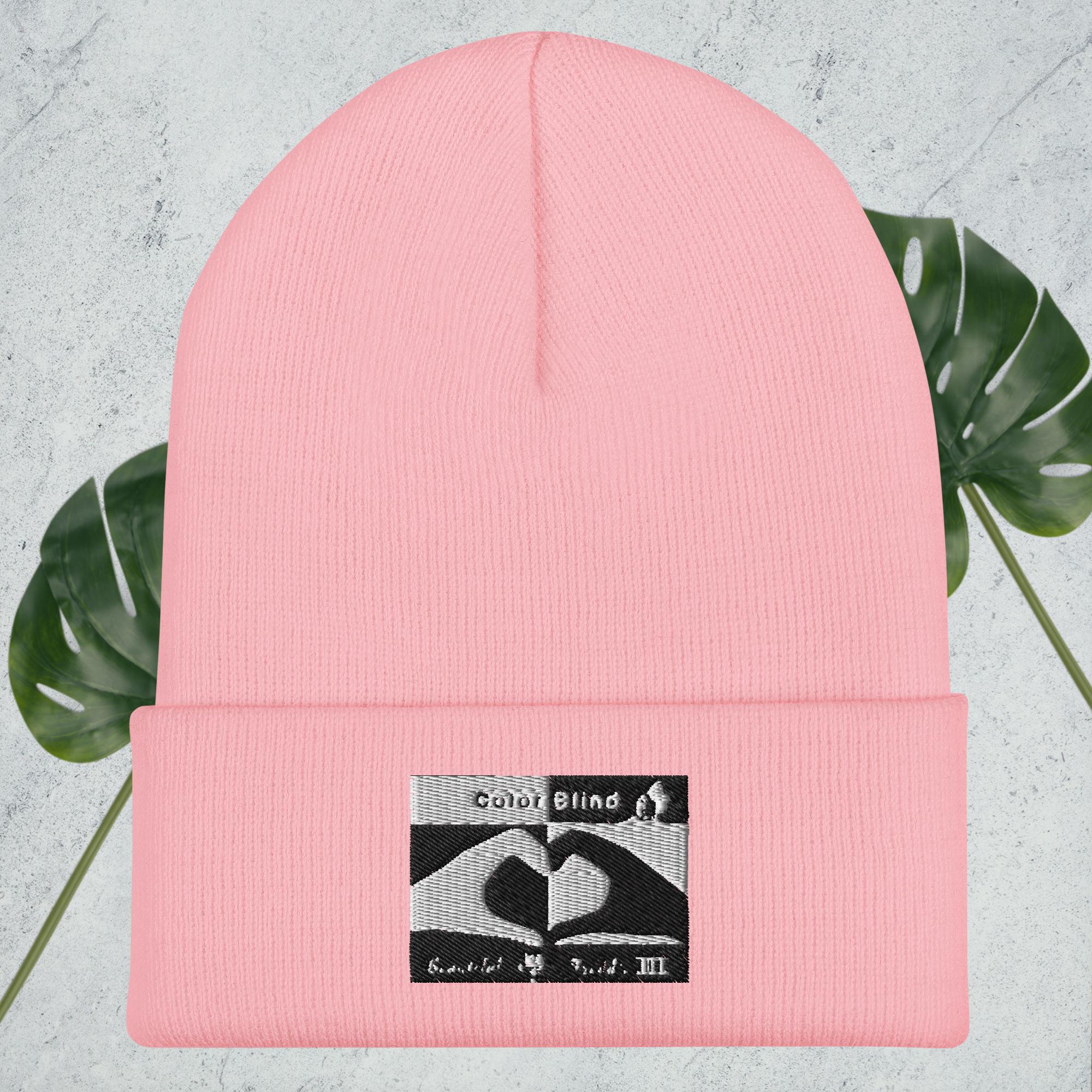 cuffed beanie baby pink front 6827b312cfc6f