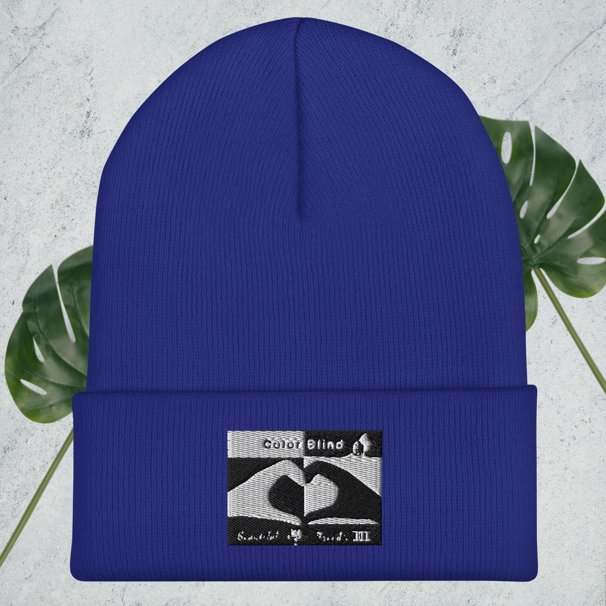 cuffed beanie royal front 682b5ca173d93