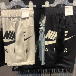 nike-mens-and-womens-exercise-shorts-lightweight-quick-drying-elasticity-versatile-minimalist-shorts-black-white