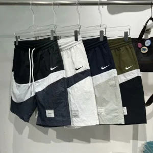 nike-white-black-men-spring-summer-fashion-cool-breathable-quick-drying-casual-short-pants-exercise-shorts-male