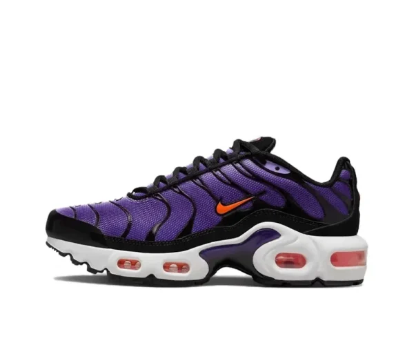 Nike Air Max Plus TN Women and Men Purple White Orange Anti-slip Abrasion-resistant Air-cushioned Sport Running Shoes CD0609-024