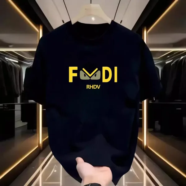 American Trendy Brand Cotton Short-sleeved T-shirt Men’s and Women’s 2025 Summer Loose Casual Crew Neck T-shirts Tops