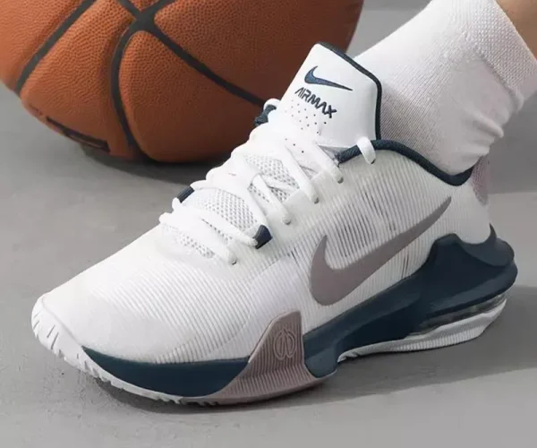 Nike Original men’s shoes new AIR MAX IMPACT 4 air cushion shoes low wear cushioned basketball shoes sports shoes