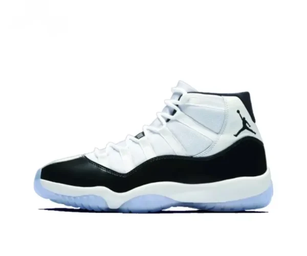 Nike Air Jordan 11 Concord Retro Classic Men Outdoor Basketball Shoes AJ11 Black White Casual Sneakers 378037-100