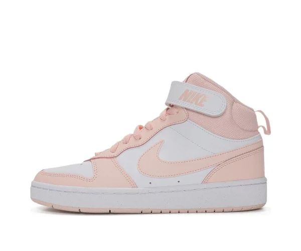 Nike 2025 Girls COURT BOROUGH MID 2 (GS) Kids’ Sneaker CD7782-122