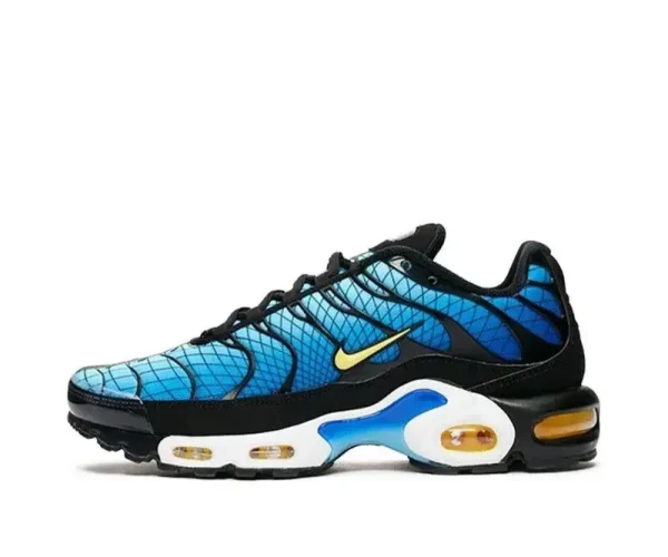 Nike Air Max Plus  TN Black Low Top Running Shoes for Men and Women Unisex Height Increasing