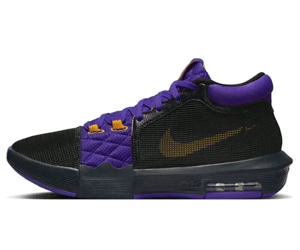 Nike men’s shoes 2024 new LEBRON James anti-slip wear breathable casual sports basketball shoes FB2237-001