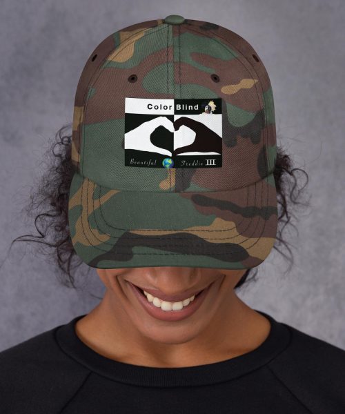 classic dad hat green camo front 6827b0aa84b24