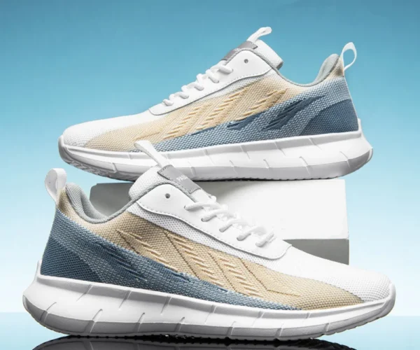 A Pair Of Unisex Casual Sneakers Stylish And Light Suitable For Running And Hiking Exercise Healthy Living