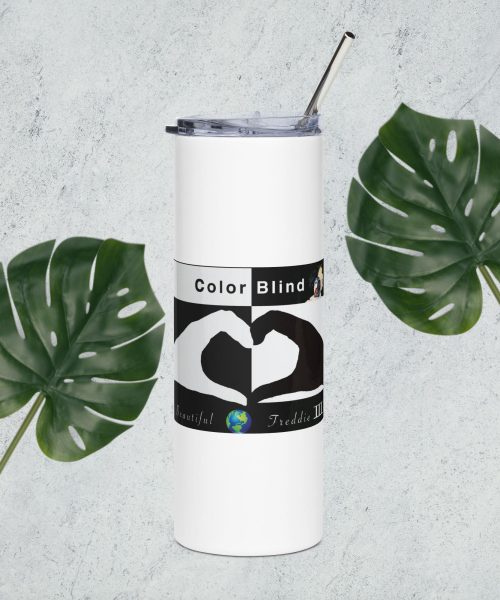 stainless steel tumbler white front 682b659888366