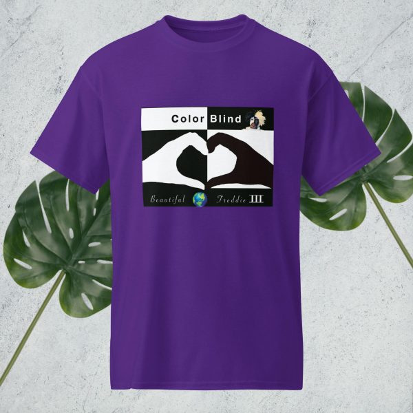 unisex sports tee purple front 682b6d54df960